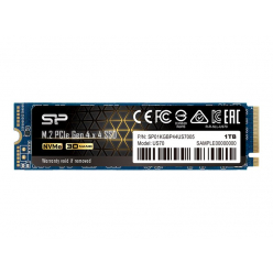 Dysk SSD Silicon Power P44US70 1TB M.2 PCIe Gen4 x4 NVMe 5000/4400 MB/s