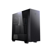 Obudowa MSI MPG SEKIRA 100P Mid tower 2xUSB 3.0 1xType C 4x120mm Black Fan Tempered Glass Window