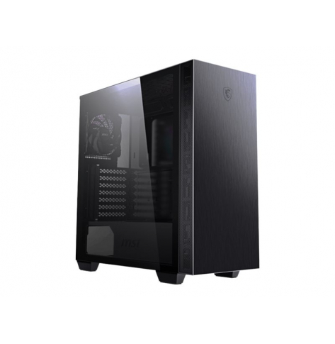 Obudowa MSI MPG SEKIRA 100P Mid tower 2xUSB 3.0 1xType C 4x120mm Black Fan Tempered Glass Window