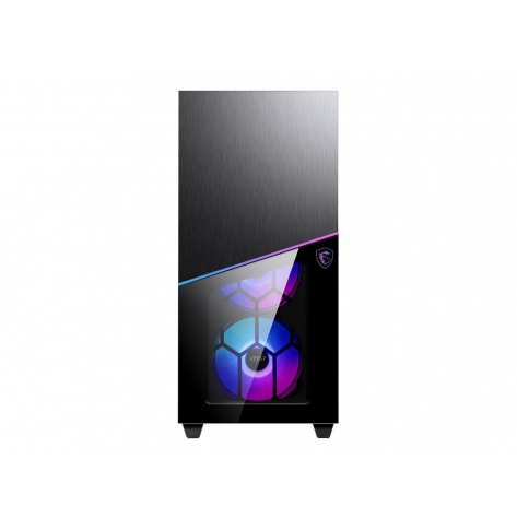 Obudowa MSI MPG SEKIRA 100R Mid tower 2xUSB 3.0 1xType C 4x120mm ARGB Fan Tempered Glass Window