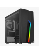 Obudowa AeeroCool Bolt Mini RGB Czarna mATX 