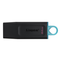 Pamięć USB KINGSTON 64GB USB3.2 Gen 1 DataTraveler Exodia Black + Teal