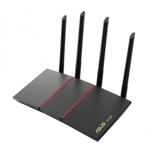 Router ASUS RT-AX55 AX1800 AiMesh Router Dual Band WiFi 6 802.11ax 1201 Mbps on the 5GHz