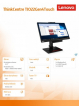 Monitor Lenovo ThinkCentre Tiny-in-One 21.5 FHD Touch WLED