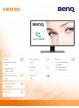 Monitor BenQ EW3270U 31.5 VA LED 3000:1 20M:1 4ms DP 2xHDMI 2x3Watt 