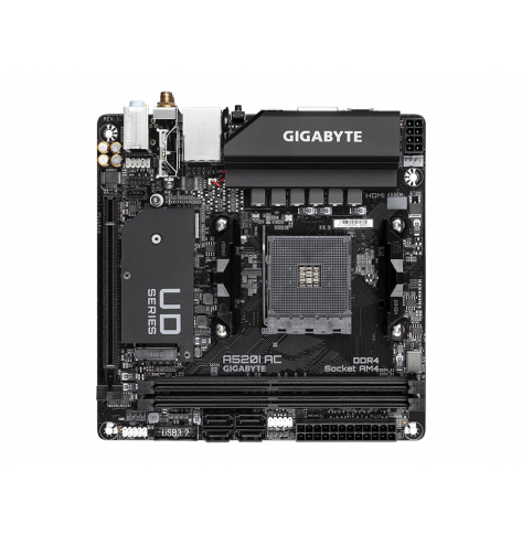 Płyta główna Gigabyte A520I AC Socket AM4 AMD A520 DDR4 Micro ITX