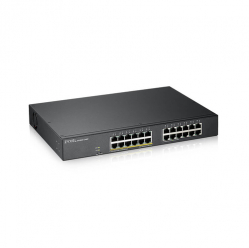 Switch ZYXEL GS1900-24 24-port GbE L2 12 Port PoE Smart Switch rackmount 130 Watt