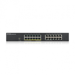 Switch ZYXEL GS1900-24 24-port GbE L2 12 Port PoE Smart Switch rackmount 130 Watt