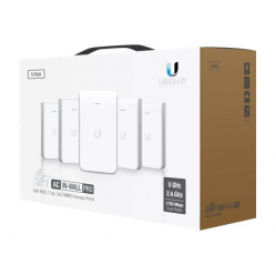 Punkt dostępowy Ubiquiti UniFi In-Wall AC PRO 2.4GHz/5GHz, 802.11b/g/n/ac, 3xGbE, 802.3at 5Pack!