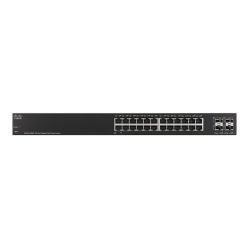 Switch Smart Cisco SG220-28MP 24 porty 10/100/1000 4 porty Gigabit SFP