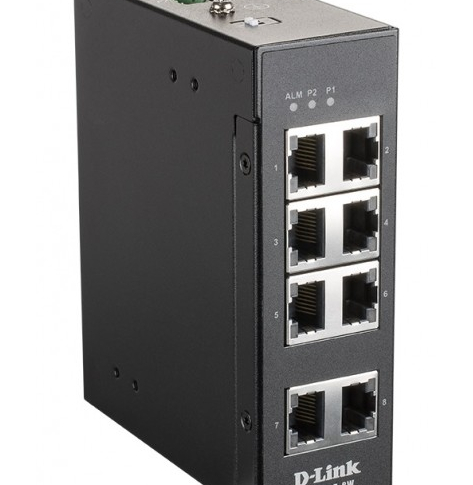 Switch D-Link 8 Port Unmanaged Switch with 8 x 10/100 BaseT(X) ports