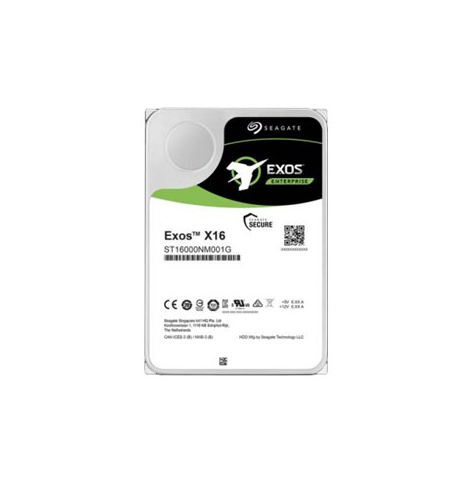 Dysk serwerowy Seagate EXOS X16 SATA 12TB 7200rpm 256MB cache 512e/4kn 3.5