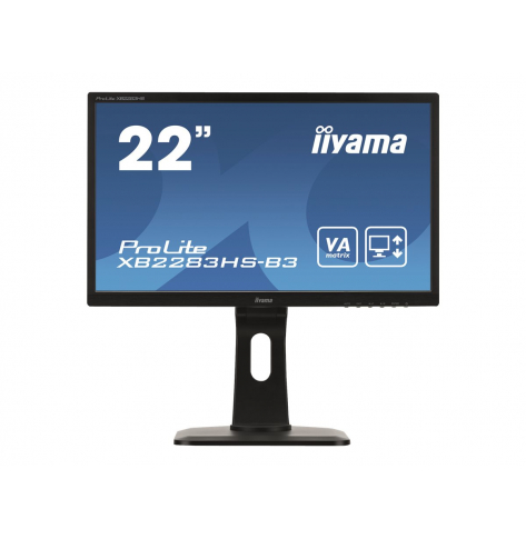 Monitor IIYAMA ProLite XB2283HS-B5 21.5 FHD VGA HDMI