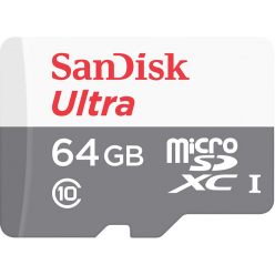 Karta pamięci SANDISK Ultra 64GB microSDXC 100MB/s Class 10 UHS-I 