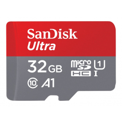 Karta pamięci SanDisk Ultra 32GB microSDHC 120MB/s A1 Class 10 UHS-I + SD Adapter