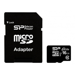 Karta pamięci Silicon Power Micro SDHC 16GB Class 10 + Adapter