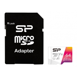 Karta pamięci Silicon Power memory card Elite Micro SDXC 64GB UHS-I A1 V10