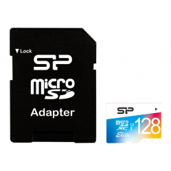 Karta pamięci Silicon Power Micro SDXC 128GB Class 1 Elite UHS-1 + Adapter