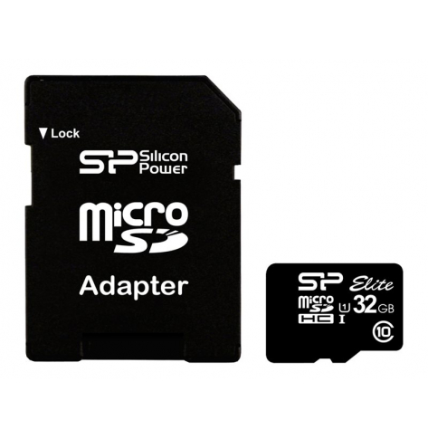 Karta pamięci Silicon Power Micro SDHC 32GB Class 10 + Adapter