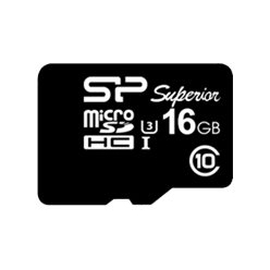 Karta pamięci Silicon Power Superior Pro Micro SDHC 16GB UHS-1 U3 + Adapter