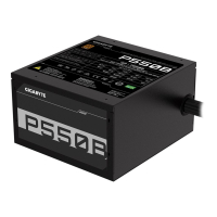 Zasilacz GIGABYTE GP-P550B 5‎50W ATX12V 80 PLUS Bronze certified Active PFC Power Supply 