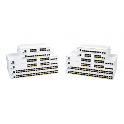 Switch Cisco CBS250 Smart 8-Port GE Partial POE EXT PS 2X1G COMBO 