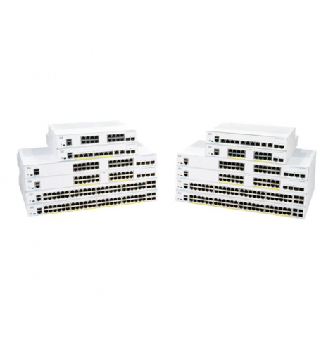 Switch smart Cisco CBS250 8 portów 10/100/1000 (PoE+) 2 zestawy SFP
