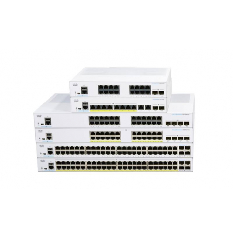 Switch Smart CISCO CBS250 8 portów 10/100/1000 (PoE+) 2 porty combo Gigabit Ethernet/Gigabit SFP