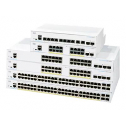 Switch zarządzalny Cisco CBS350 48 portów 10/100/1000 (PoE+) 4 porty 10 Gigabit SFP+