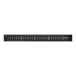 Switch smart Cisco SG250X-48P 48 portów 10/100/1000 (PoE+) 2 porty 10 Gigabit Ethernet 2 porty 10 Gigabit SFP+