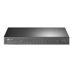 Switch TP-LINK 10-Port Gigabit PoE+ 8 Gigabit PoE+ Ports 1 Gigabit RJ45 Ports and 1 Gigabit SFP Slots 802.3at/af 63W PoE Power