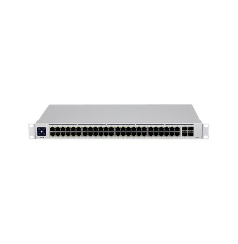 Switch Ubiquiti USW-48-POE UniFi Managed Switch gen2 32x Gigabit POE+ ports / 16x Gigabit POE ports / 4x SFP 1GB Ports 32W per port