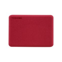 Dysk zewnętrzny Toshiba Canvio Advance 2TB 2.5inch External Hard Drive USB 3.2 Gen1 Red