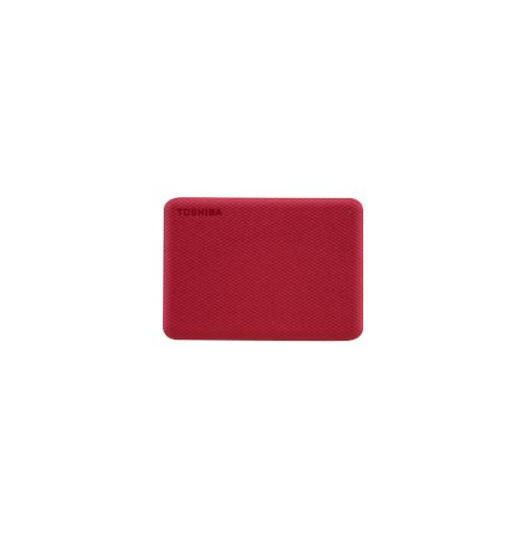 Dysk zewnętrzny Toshiba Canvio Advance 2TB 2.5inch External Hard Drive USB 3.2 Gen1 Red