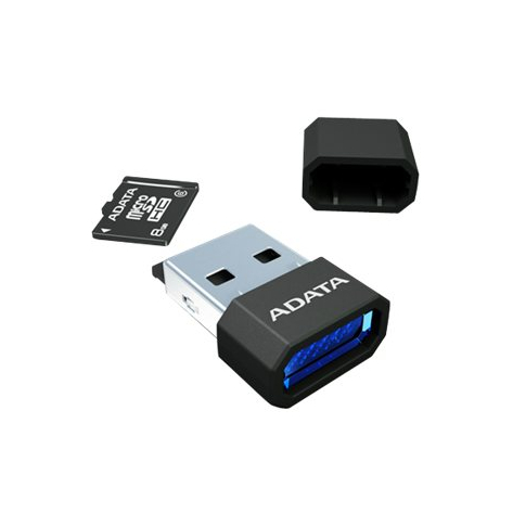 Karta pamięci ADATA micro SDHC 16GB Class 10 UHS-I + Czytnik USB