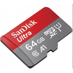 Karta pamięci SanDisk microSDXC 64GB 120MB/s A1 Cl.10 UHS-I + ADAPTER