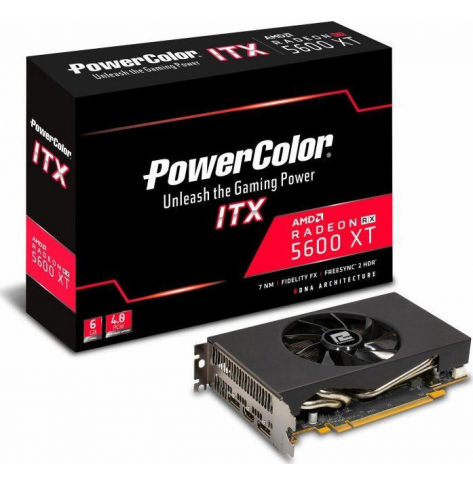 Karta graficzna Powercolor Radeon RX 5600XT ITX 6GB GDDR6  2xDP HDMI