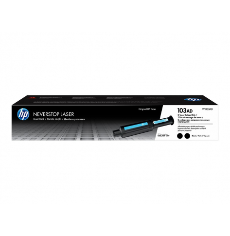 Toner HP 103AD Neverstop 2-Pak Czarny