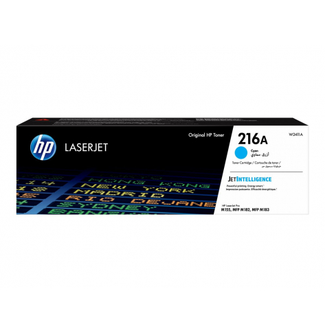 Toner HP 216A Cyan | 850 str. | Color LaserJet Pro M155a, MFP M182n, MFP M182nw, MFP M183fw