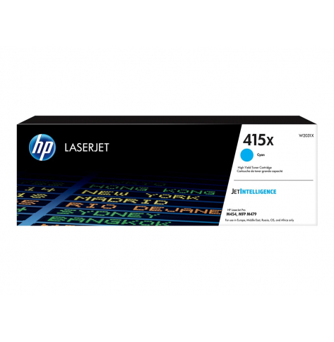 Toner HP 415X Cyan | 6000 str. |