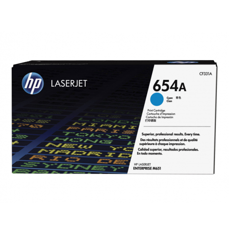 Toner HP 654A Cyan | 15000 str.|