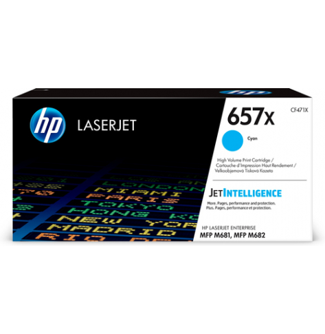 Toner HP 657X LaserJet Cyan | 23000 str. |