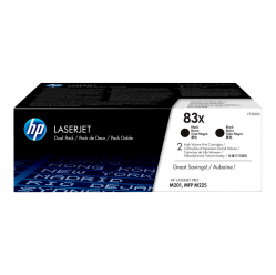 Toner HP 83X Czarny 2-Pak