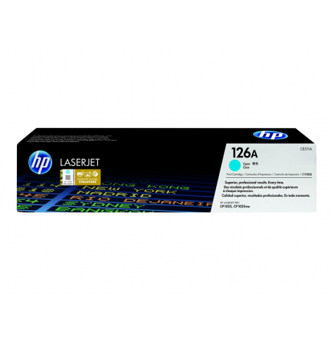 Toner HP 126A cyan | 1000str | Color LaserJet Pro CP1025