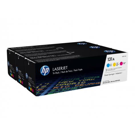 Toner HP 131A 3-Pak CMYK | LJ M276