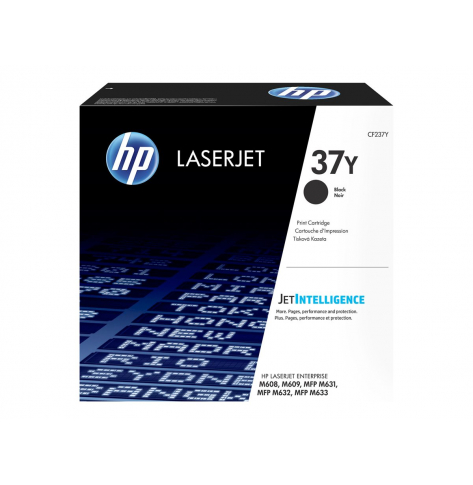 Toner HP 37Y Czarny | 41 000 str. | M608 / M609 / M631 / M632