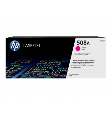 Toner HP 508A magenta | 5000str | LaserJet M552dn, M553dn,n,x, M577c,dn,f