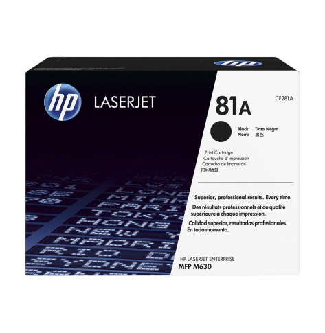 Toner HP 81A czarny | MFP M630