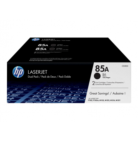 Toner HP 85A Czarny 2-pak | 1600 str. |