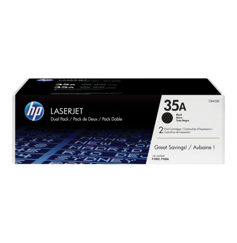 Toner HP Czarny 2-pak | 2x1500str | LaserJet P1005/P1006